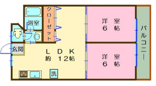 保土ヶ谷ダイアナハイムの間取り写真