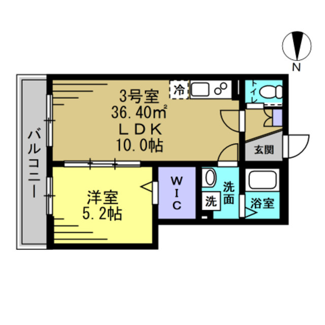 Ajour蘇我06の間取り写真