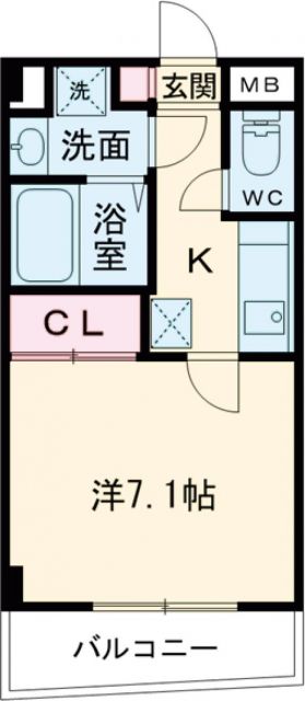 京成金町線 柴又駅 徒歩1分 5階建 築10年の間取り写真