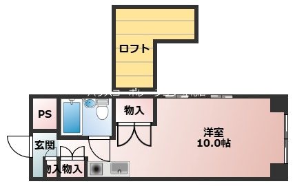 LakiaApartment武庫之荘の間取り写真