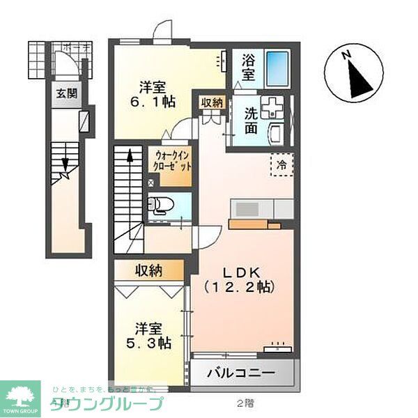 クレストの間取り写真