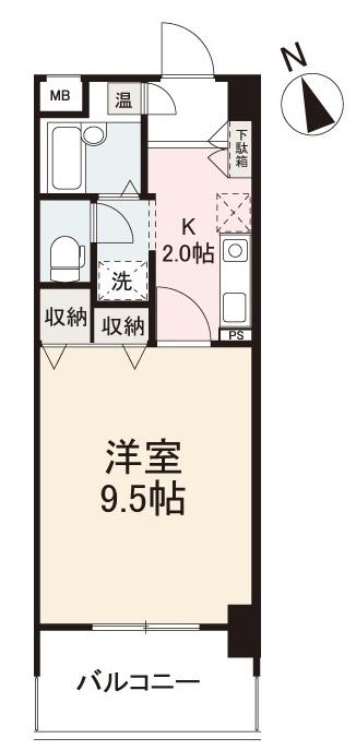 グラシエール木太町の間取り写真
