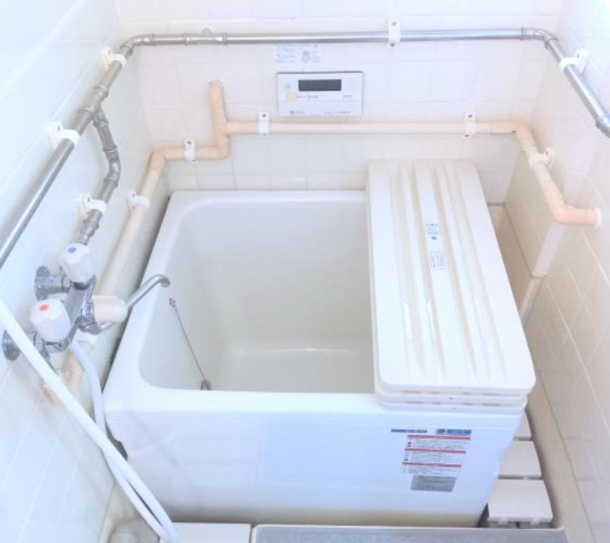 助松15号棟の風呂写真