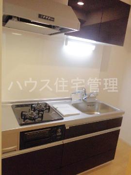 ＪＲ東海道本線 ＪＲ総持寺駅 徒歩14分 4階建 築10年のキッチン写真
