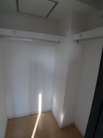 収納　たっぷりとした収納スペースです