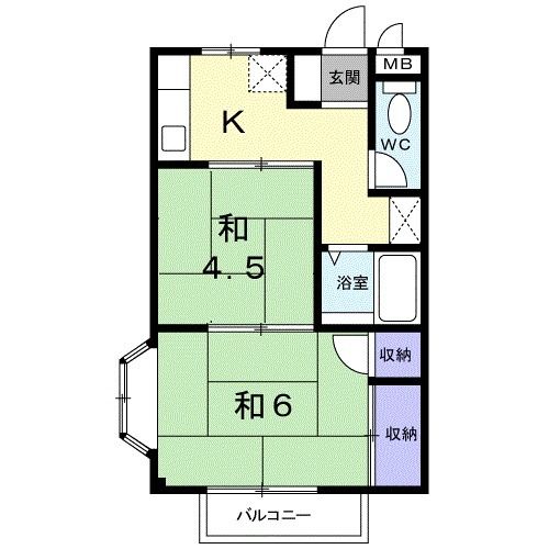 セントポーリアＳＴの間取り