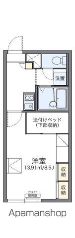 レオパレスSea ヒルズ 函館の間取り写真