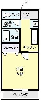 カノン本郷の間取り