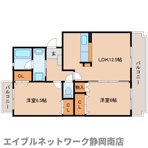 アムール高田の間取り写真