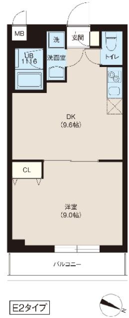 レオーネ志村坂上の間取り