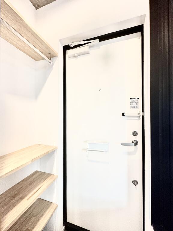 玄関　シューズボックス付きで収納もばっちり