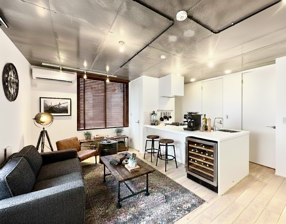 居室・リビング　CG作成の為、家具は付帯いたしません。