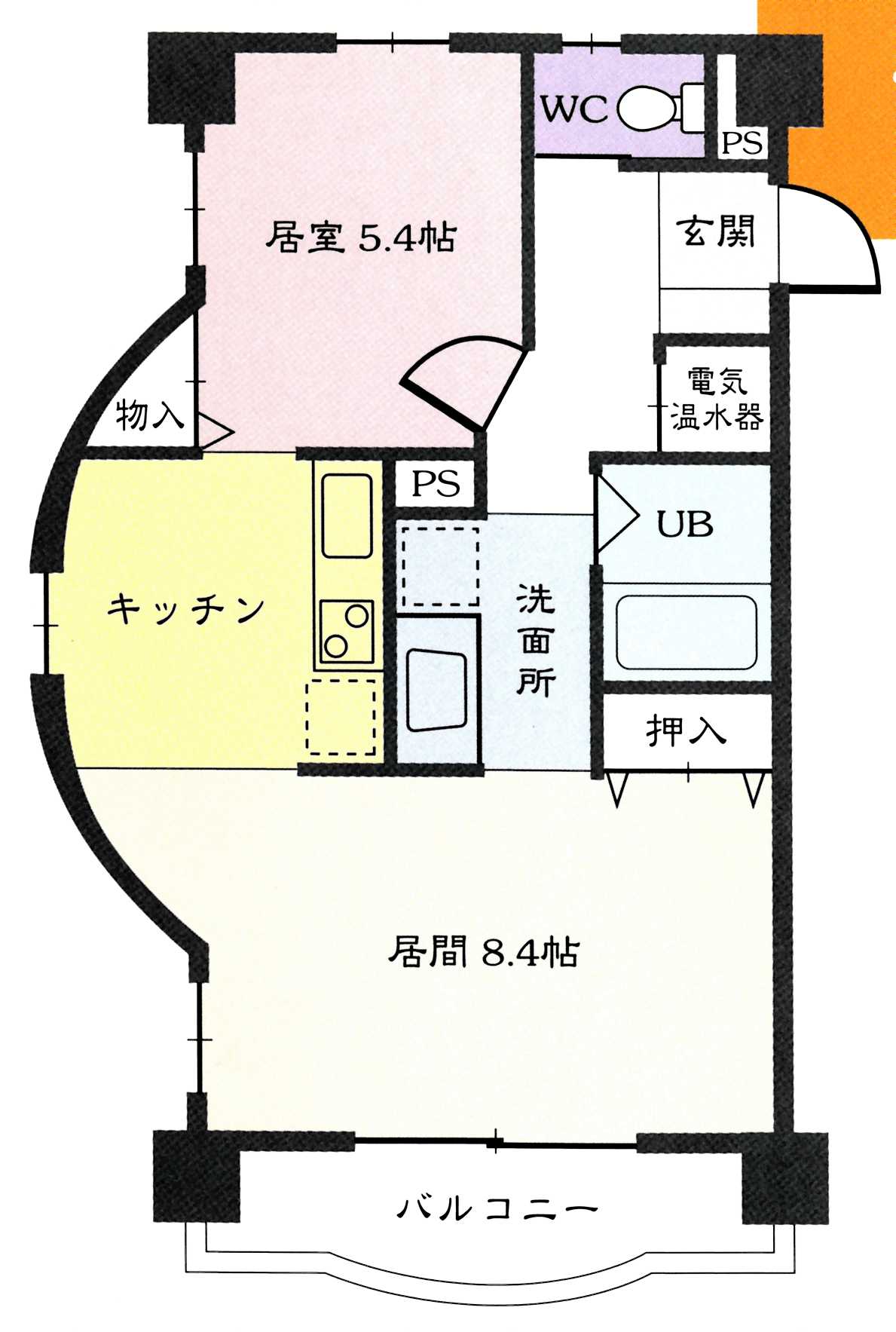 e-環境山形ビルの間取り