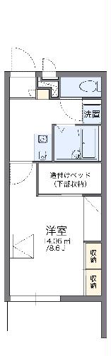 【レオパレス蕉治の間取り】