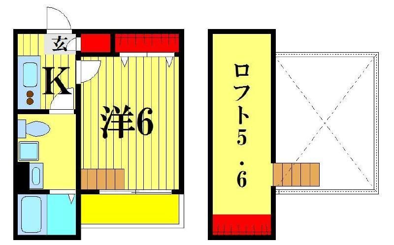 エファージュの間取り