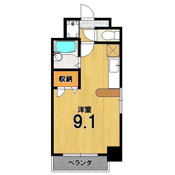 シュライン岡崎の間取り