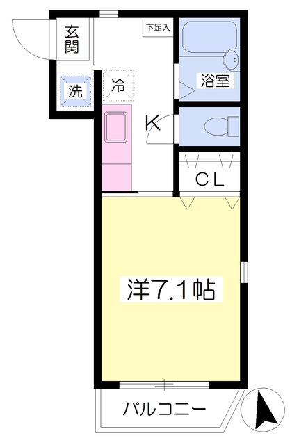 渋谷タウンポートの間取り