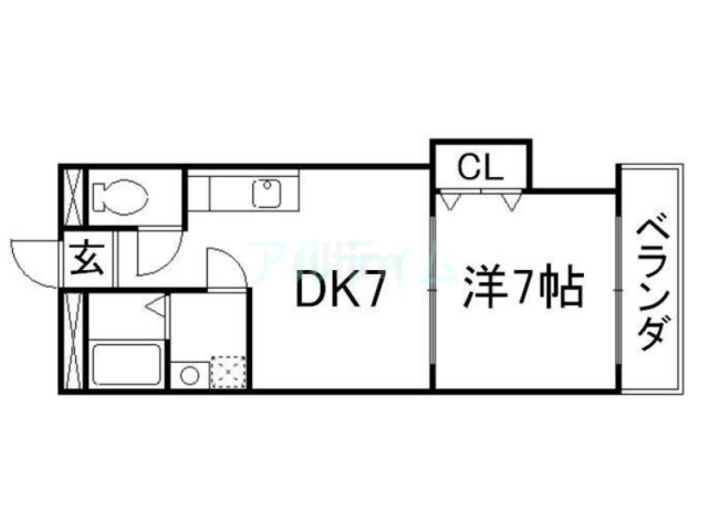 ビュープラザの間取り