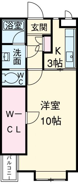 瀬戸市見付町のマンションの間取り