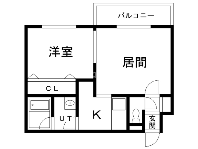 カトレア南郷２の間取り