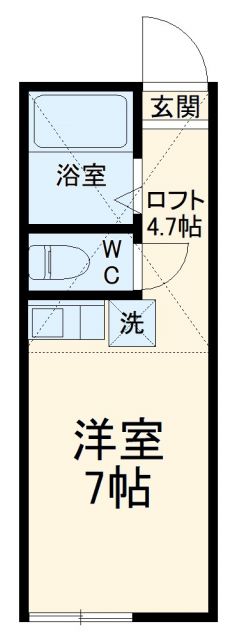 ユナイト大船ラ・ベルの間取り