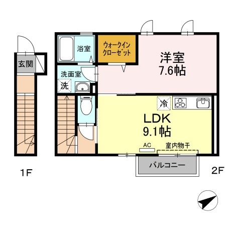 アスティIIIの間取り