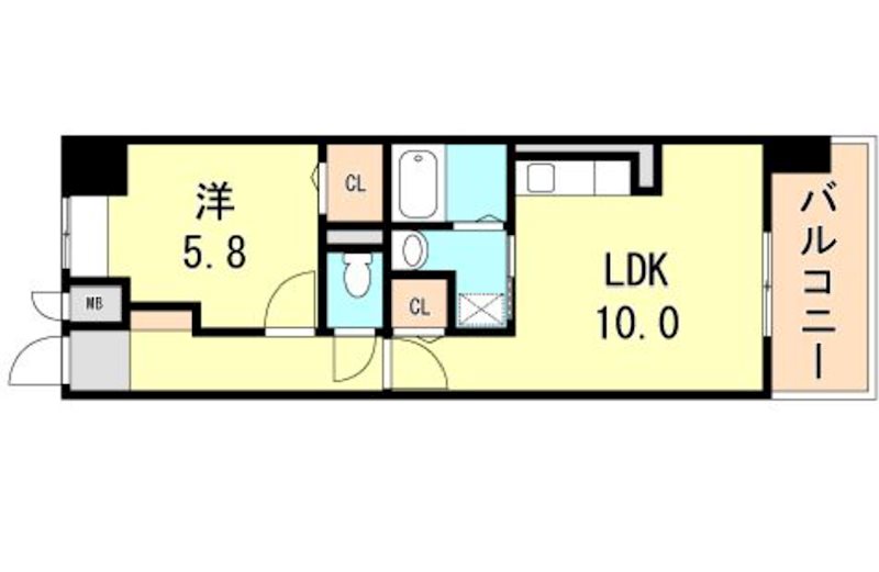 カサアレグリアの間取り