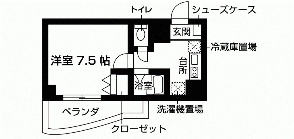 グラン　アベニールの間取り