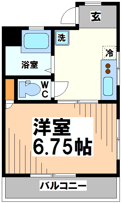 杉並区高井戸東のマンションの間取り