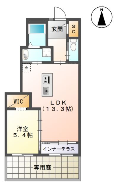 ヴァレッタIの間取り