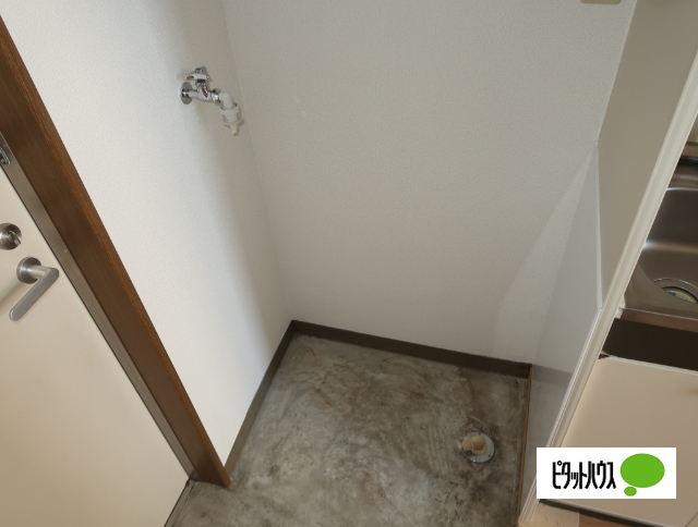 洗面設備　洗濯機置場