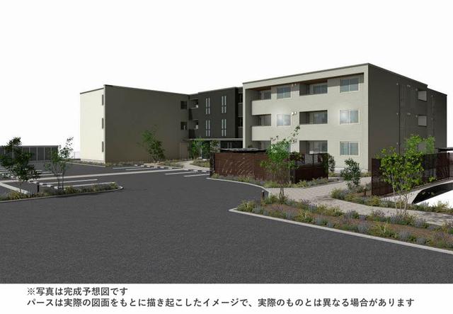 【シャーメゾンステージ筑摩の建物外観】