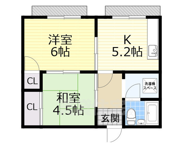 太平マンション8号館の間取り