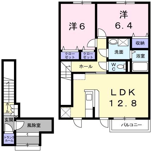 それいゆの間取り