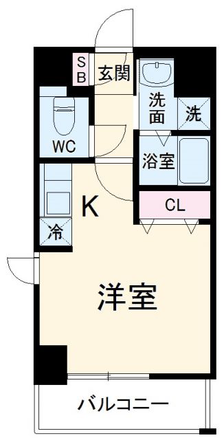 名古屋市中川区花池町のマンションの間取り