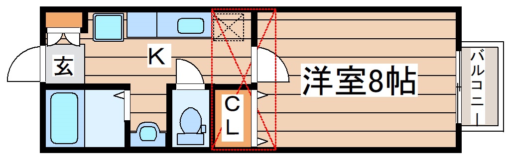 アスティオン荒井IIIの間取り