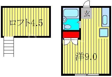 コートレアール我孫子の間取り