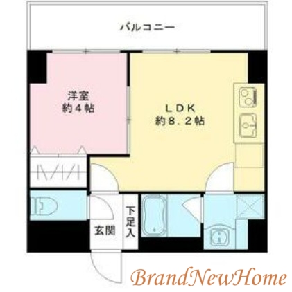 堺市堺区竜神橋町のマンションの間取り