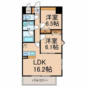 安城市三河安城本町のマンションの間取り