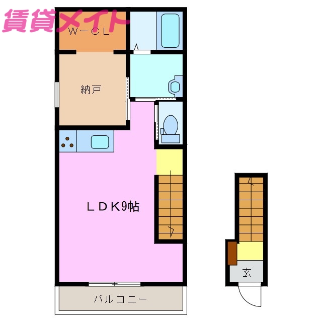 ラトゥール桑名の間取り