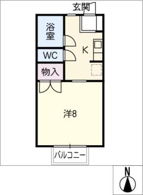 ベルコートIIの間取り