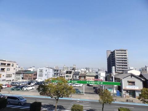 【福山市野上町のマンションの眺望】