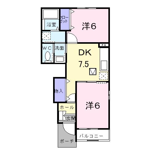 ピュアサンフラワーＣの間取り