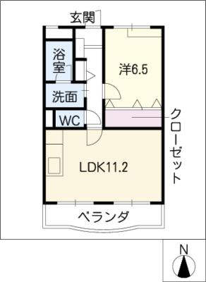 パークサイド２１の間取り