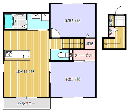 サザンヒルの間取り