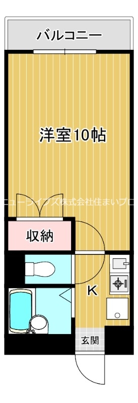 守口市佐太中町のアパートの間取り