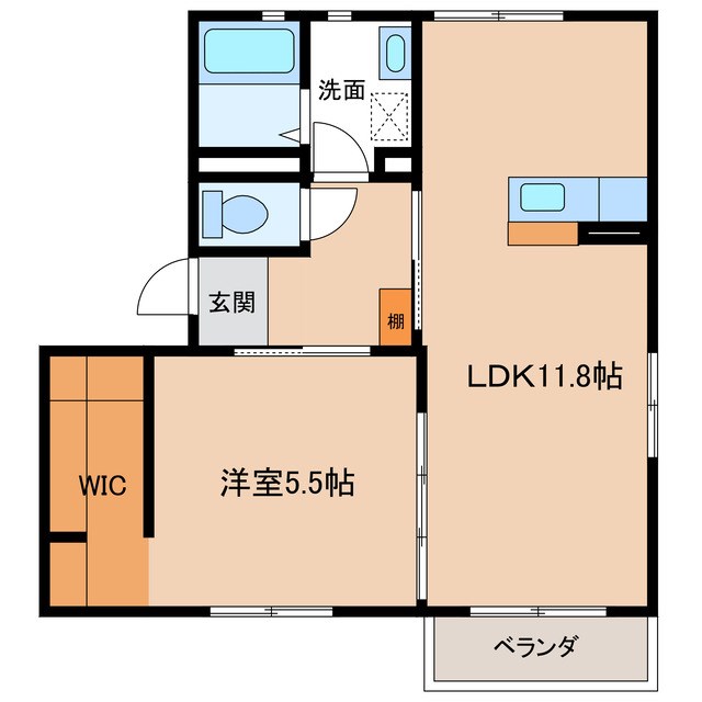 フォーレスアーサーの間取り