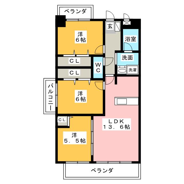 ガーデンテラスの間取り