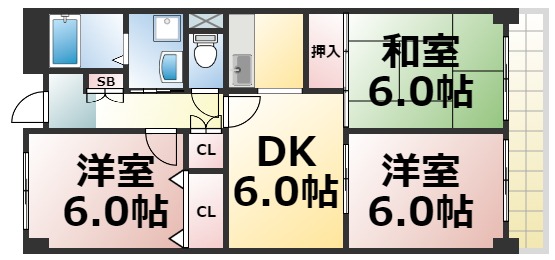 AMENITY巽の間取り