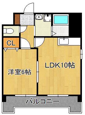 フォーレスト本城IIの間取り